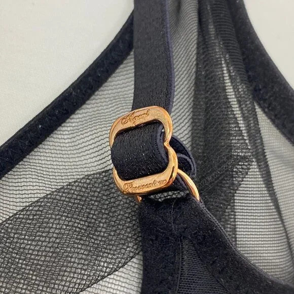 Agent Provocateur Kelsie Black Bra 34B New Bras